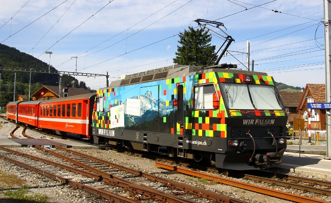 AB Ge 4_4 1 Appenzell_2 AB Ge 4/4 1 -- Appenzell -- 17.09.2012