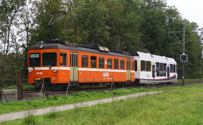 aar-wsb-be-4-4-21-graenichen-oberdorf-2 WSB Be 4/4 21 -- Gränischen Oberdorf -- 15.09.2010