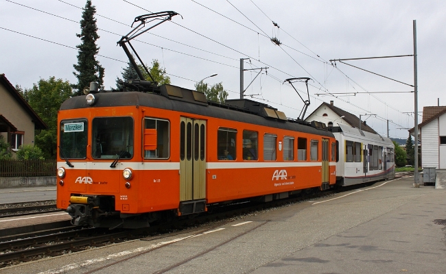 aar-wsb-be-4-4-21-oberkulm-2 WSB Be 4/4 21 -- Oberkulm -- 15.09.2010