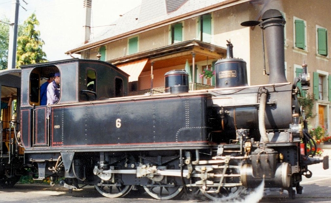 bam6-pnchaucey BC / BAM G 3/3 6 -- Blonay -- 31.05.1998