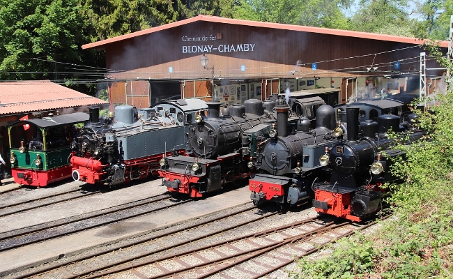 bc-alignement-vapeur-50e BC Alignement de vapeurs de construction Allemande -- Chamby musée -- 11.05.2018