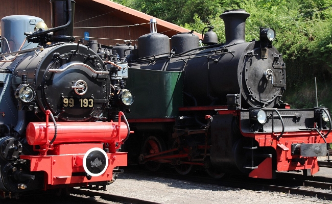 dr-99104-seg-104-musee BC / DR G 5/5 99 193 et SEG G 2x 3/3 104-- Chamby musée -- 11.05.2018