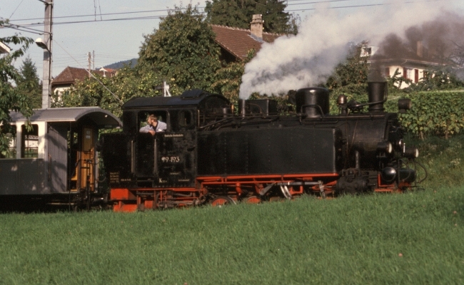 dr-99193-290984-stlegier BC / DR G 5/5 99 193 -- St-Légier (MVR) -- 29.09.1984