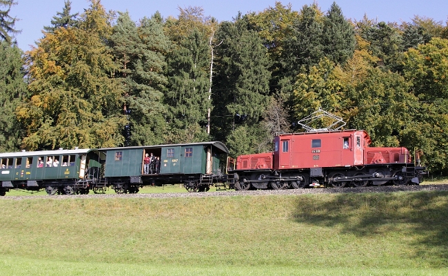 hstb-cff-de-6-6-15301-ettenhausen-2 HSTB / SBB CFF FFS De 6/6 15301 -- Ettenhausen -- 16.10.2016