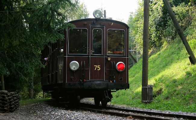 tnt bfzi75-bcchantemerle TNT / MC BFZt 75 -- Blonay -- 13.09.2008 -- Circulation sur le Chemin de fer musée du Blonay-Chamby