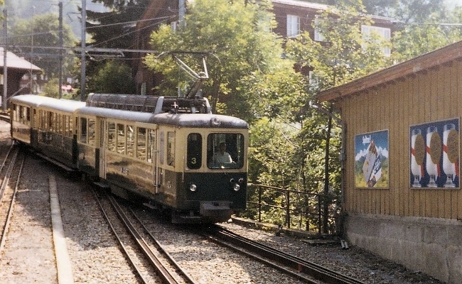 wab-bdhe-4-4-114-wengen JB / WAB BDhe 4/4 114 ? -- Wengen -- 09.1982