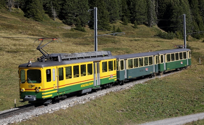 wab-bdhe-4-4-119-wengernalp JB / WAB BDhe 4/4 119 -- Wengernalp -- 19.10.2014