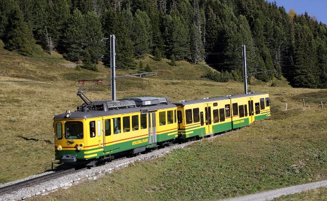 wab-bdhe-4-4-121-wengernalp JB / WAB BDhe 4/4 121 -- Wengernalp -- 19.10.2014