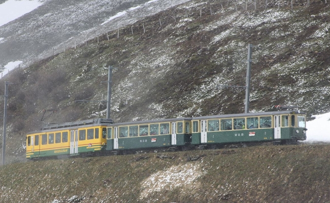 wab-bdhe-4-4-123-kleine-scheidegg JB / WAB BDhe 4/4 123 -- Wengernalp -- 14.05.2010