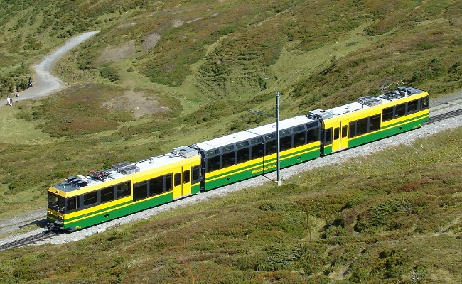 wab-bhe-4-8-141-kleine-scheidegg JB / WAB Bhe 4/8 141 -- Kleine Scheidegg -- 08.09.2009 (SM)
