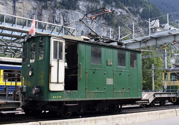 JB / WAB Locomotives He 2/2 51 - 54, He 2/2 61 - 63