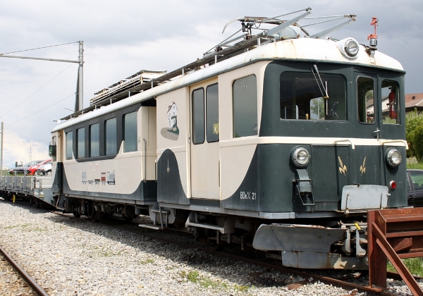 LEB Automotrices BDe 4/4 21 - 25