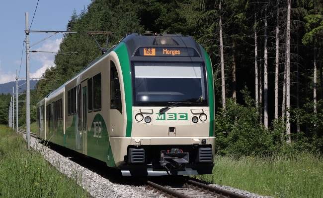 BAM Be 4_4 série 30 Froideville MBC Be 4/4 35 - B - Be 4/4 36 -- Froideville -- 25.05.2018
