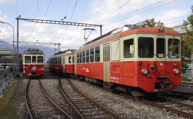 mvr-bdeh-2-4-73-74-75-vevey MVR BDeh 2/4 75 accidentÃ©e,74, 73 -- Vevey -- 21.08.2016