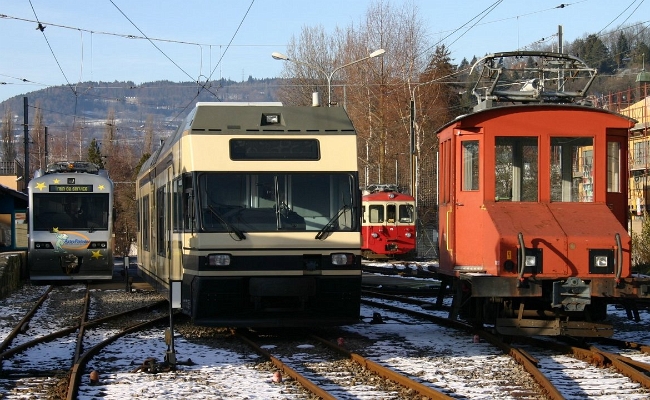 mvr-blonay MVR Gare de Blonay -- 27.12.2003