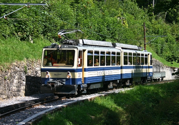 MVR Automotrices Bhe 4/8 301-305