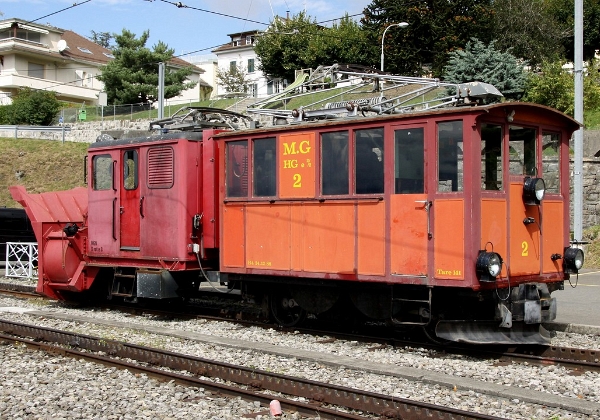 MVR Locomotives HGe 2/2 1-2 (CEV) , HGe 2/2 1,3 (MGN)