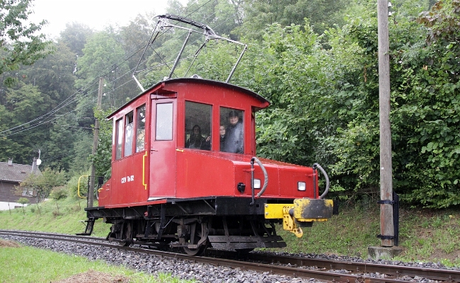 mvr-te-2-2-82-blonay-bc MVR (CEV) Te 2/2 82 -- Blonay -- 15.09.2003 -- Circulation pour le compte du chemin de fer musée du Blonay-Chamby