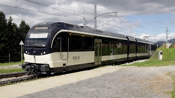 MVR Automotrices ABeh 2/6 7501-7508 Circulation sur les Iignes Vevey - Blonay - Les Pléïades / Montreux - Les Avants / Réseau MOB