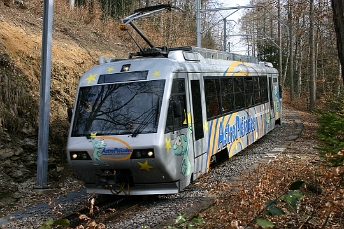 MVR Automotrices Beh 2/4 71-72 Transformées Circulation sur la Iigne Vevey - Blonay - Les Pléïades