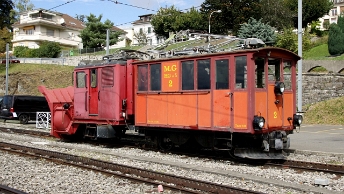 MVR Locomotives HGe 2/2 1-2 (CEV) , HGe 2/2 1,3 (MGN) HGe 2/2 1-2 (CEV) : Circulation sur la ligne Blonay-Les Pléïades HGe 2/2 1,3 (MGN) : Circulation sur la ligne...