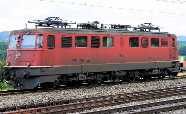 sbb-ae-11466-palezieux SBB CFF FFS, Ae 6/6 11466 -- Palézieux -- 07.07.2008