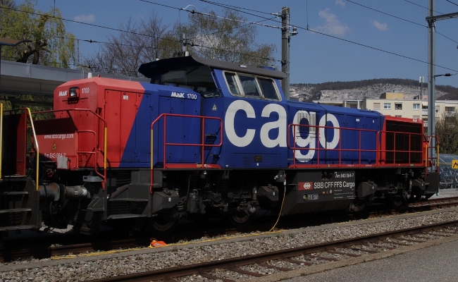 CFF Am 843 064-7 Oesimgen b SBB CFF FFS, Am 843 064-7 -- Oensingen -- 19.04.2019