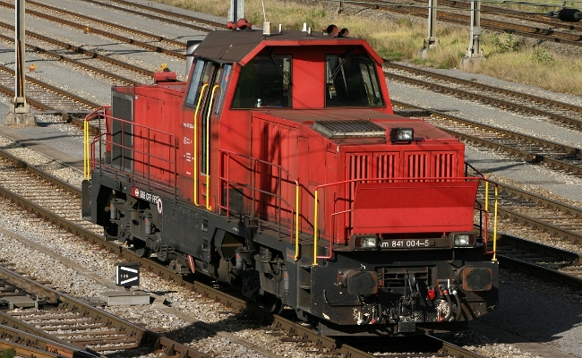 sbb-am-841-004-5-st-triphon SBB CFF FFS, Am 841 004-5 -- St-triphon -- 21.10.2009
