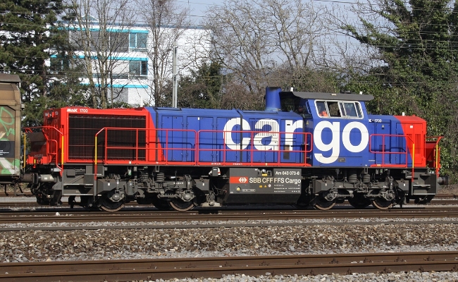 sbb-am-843-073-8-nyon SBB CFF FFS, Am 843 073-8 -- Nyon -- 24.03.2010
