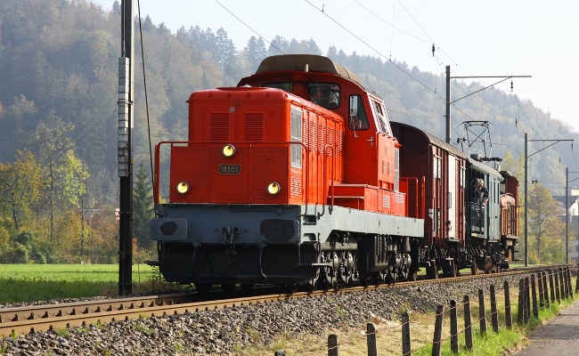 sbb-bm-18508-saland SBB CFF FFS, Bm 6/6 18508 -- Saland -- 16.10.2011