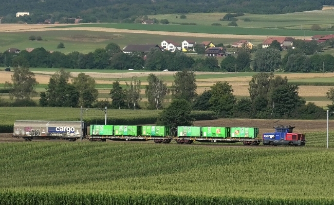 CFF Eem 923 Bavois SBB CFF FFS, Eem 923 -- Bavois -- 06.08.2020