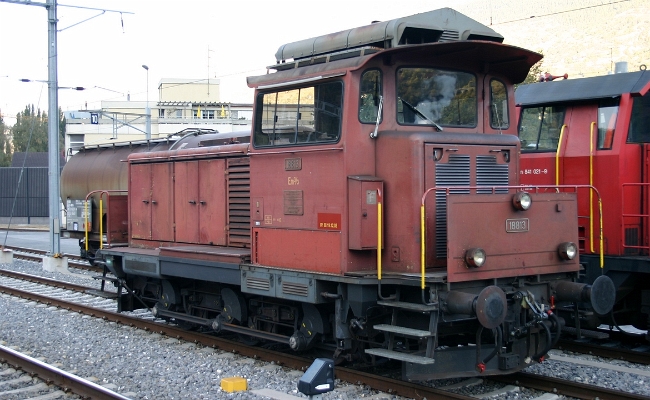 sbb-em-18813-visp SBB CFF FFS, Em 3/3 18813 -- Visp -- 20.10.2009