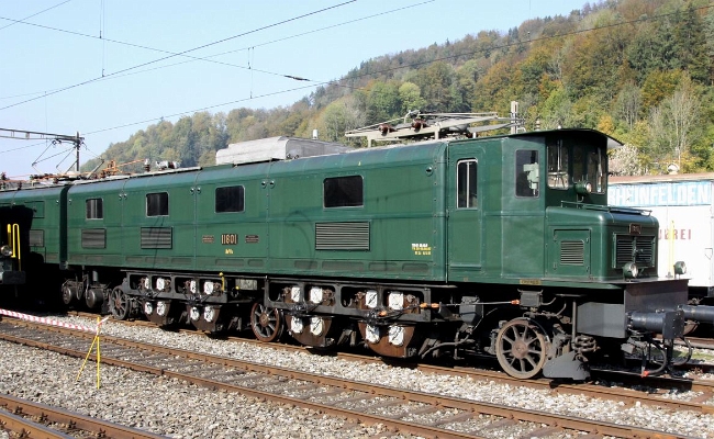 sbb-ae-11801-bauma SBB CFF FFS HISTORIC, Ae 8/14 11801 -- Bauma -- 16.10.2011