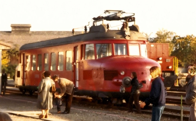 sbb-rae-1001-basel SBB CFF FFS HISTORIC, RAe 2/4 -- Basel -- 10.1982 -- Exposition Eisenbahn 82