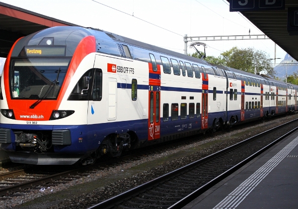 SBB CFF FFS Rames automotrices série RABe 511