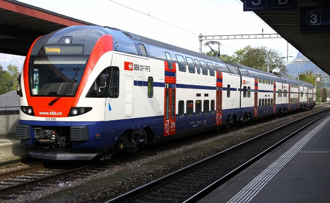 sbb-rabe-511-002-8-testzug-landquart SBB CFF FFS, RABe 511 002-8, Testzug -- Landquart -- 11.10.2011