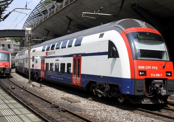 SBB CFF FFS Rames automotrices série RABe 514