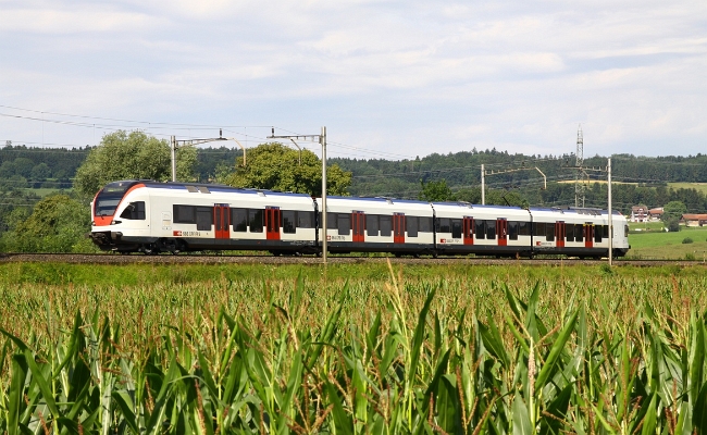 sbb-rabe-522-rotkreuz SBB CFF FFS, RABe 522 -- Rotkreuz -- 19.07.2012