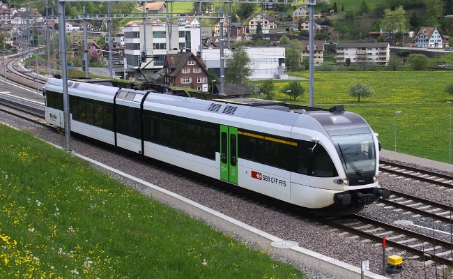 sbb-rabe-526-723-2-thurbo-lichtensteig SBB CFF FFS, RABe 526 723-2 THURBO -- Lichensteig -- 24.04.2011