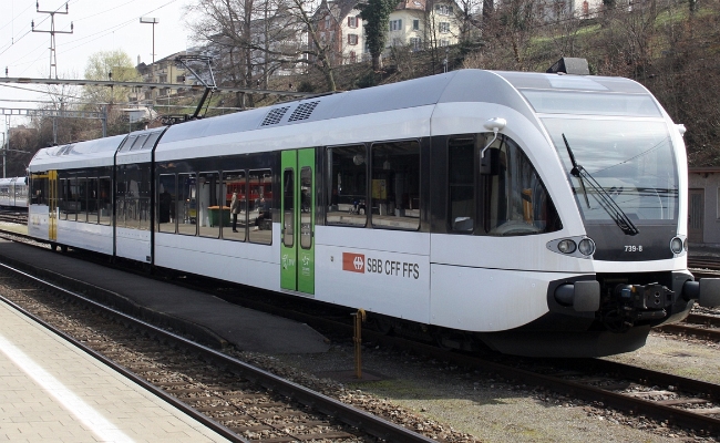 sbb-rabe-526-739-8-thurbo-rorschach SBB CFF FFS, RABe 526 739-8 THURBO -- Rorschach -- 02.04.2010