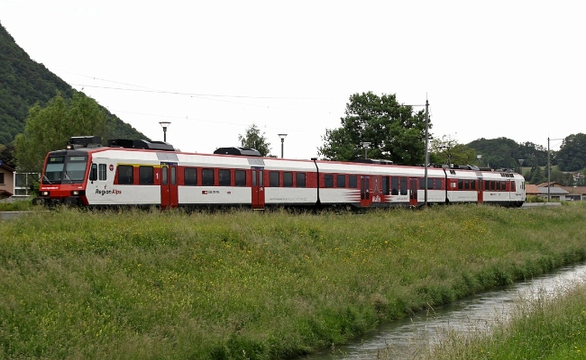 sbb-rbde-560-409-5-ra-les-evouettes SBB CFF FFS, RBDe 560 409-5 RA -- Visp -- 09.06.2013