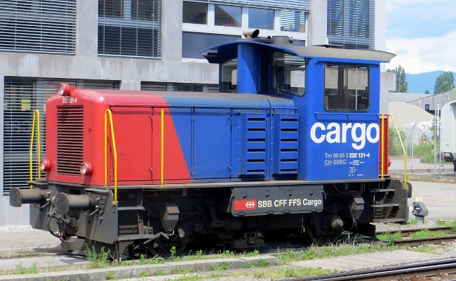 sbb-tm-232-121-4-st-margrethen SBB CFF FFS, Tm 232 121-4 -- St-Margrethen -- 29.05.2014
