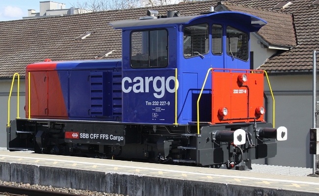 sbb-tm-232-227-9-frauenfeld SBB CFF FFS, Tm 232 227-9 -- Frauenfeld -- 02.04.2010