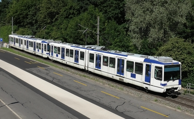 TL M2 Be 556 208 UNIL TL / M1 Be 4/6 558 208 -- Lausanne université -- 26.05.2020