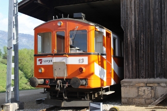 TRAVYS / OC Automotrices BDe 4/4 13, Be 2/2 14, BDe 4/4 15
