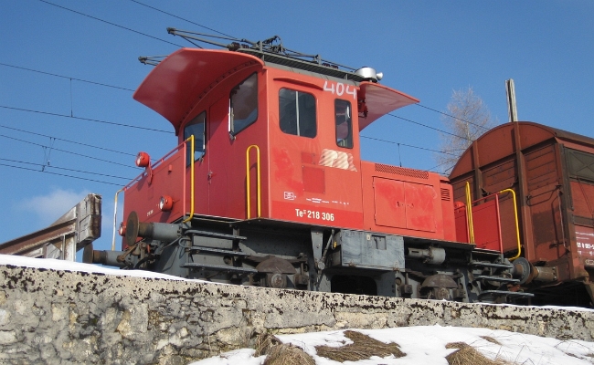 travys-pbr-te2-218 306-lesentier TRAVYS, PBr, Te 218 306 -- Le Sentier -- 28.01.2009