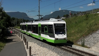 TransN Automotrices Be 4/8 031-035 Ex automotrice AB Trogenerbahn Be 4/8 31-35