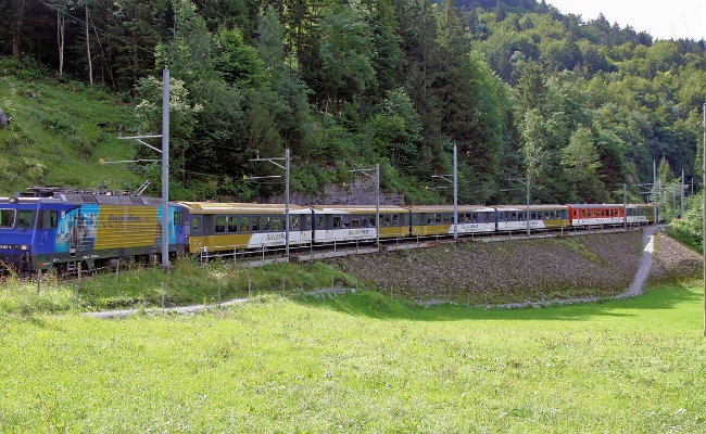 ZB HGe 4_4 101 967-8 Brünig ZB HGe 4/4 101 967-8 -- Brünig -- 16.07.2012