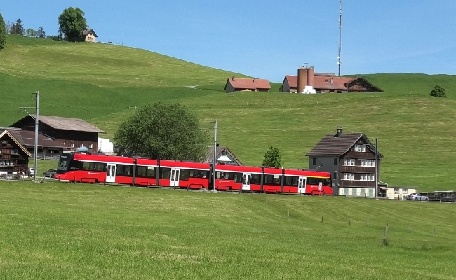 AB SGA ABe-Be 4007 Gais AB Be 4/6 4007 & ABe 4/6 4107 -- Gais -- 27.05.2020
