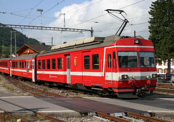 AB Automotrices BDe 4/4 41-45